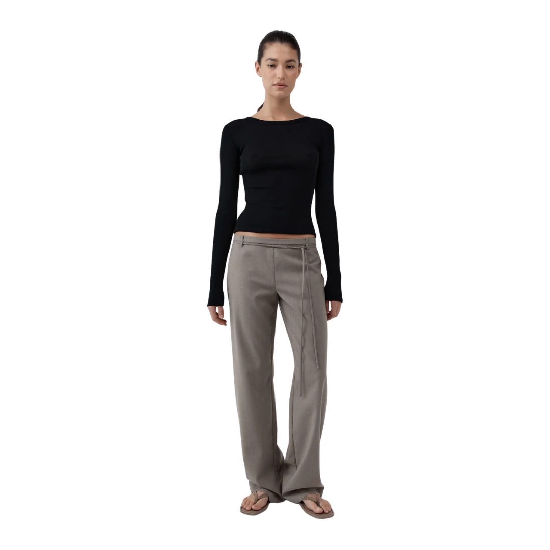 ST AGNI BABY WOOL LONG TEE
