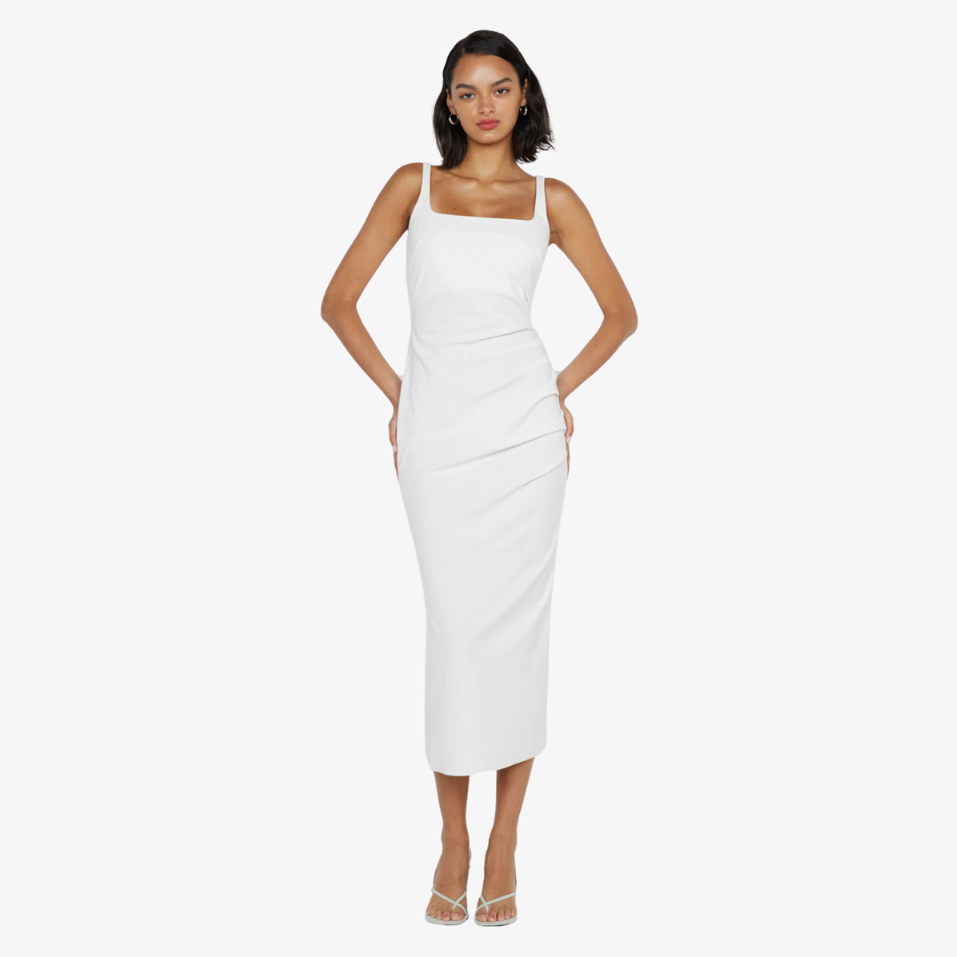 BEC AND BRIDGE AVELINE MIDI DRESS