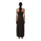 ST AGNI STRAPLESS BALLON HEM DRESS