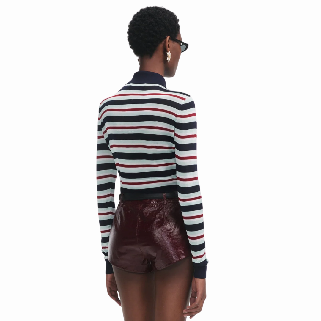 SELF PORTRAIT 050T STRIPES CARDIGAN