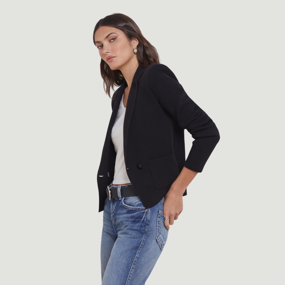 L'AGENCE SOFIA KNIT BLAZER