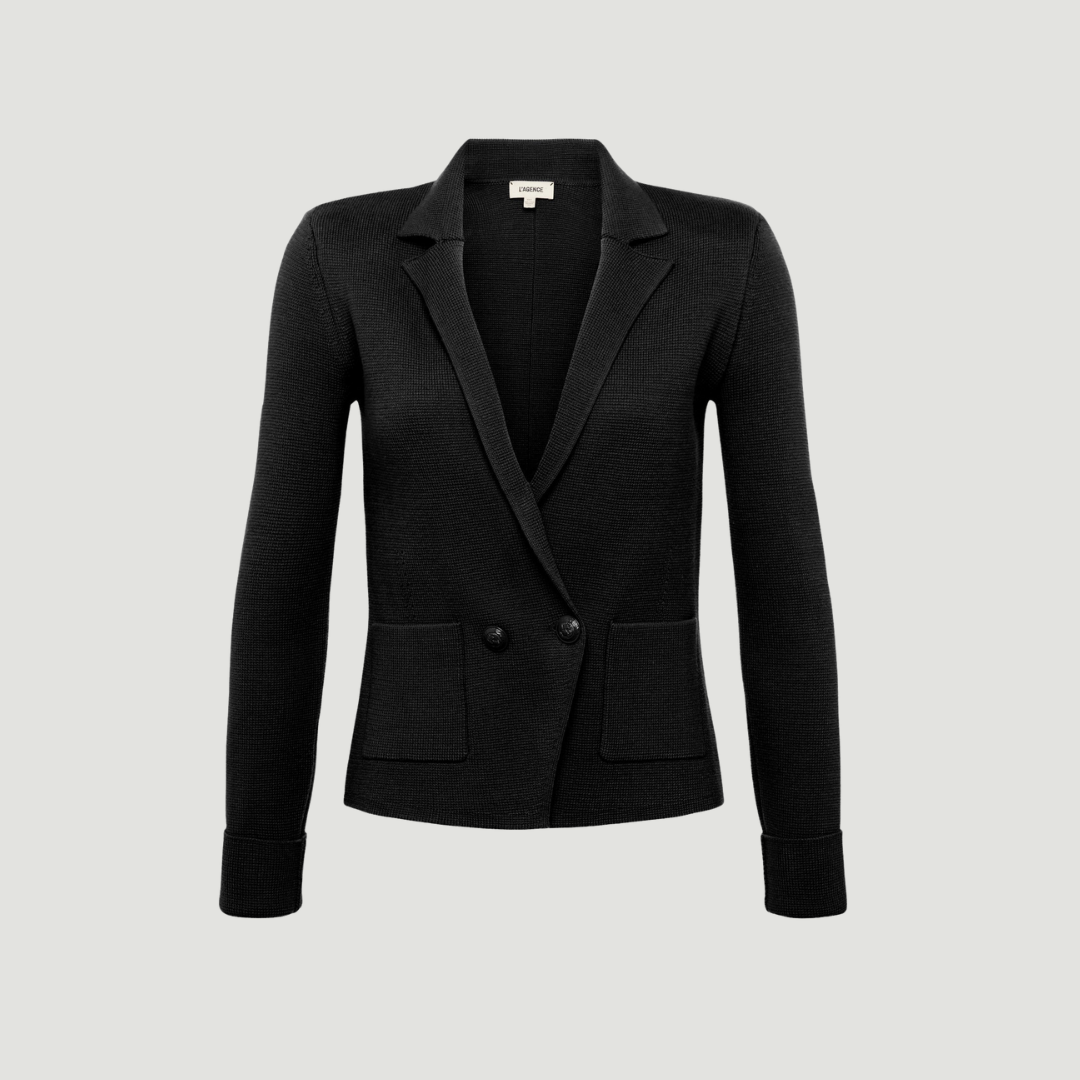 L'AGENCE SOFIA KNIT BLAZER