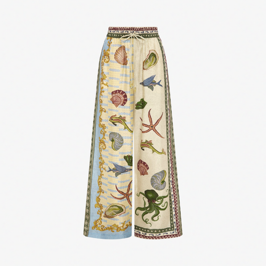 ALEMAIS BATH HOUSE SILK PANT