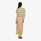 ALEMAIS ROSANNA CROPPED STRIPE TEE
