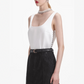 SELF PORTRAUT 021T BONDED TOP