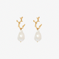 ALEMAIS REVERIE PEARL CORAL EARRING