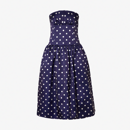 SELF PORTRAIT 092M POLKA DOT DRESS