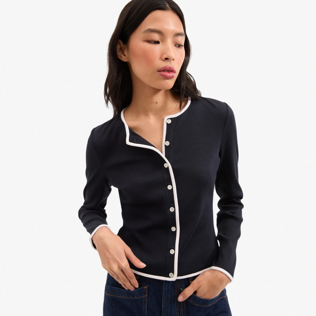 VERONICA BEARD WILMER CARDIGAN KNIT