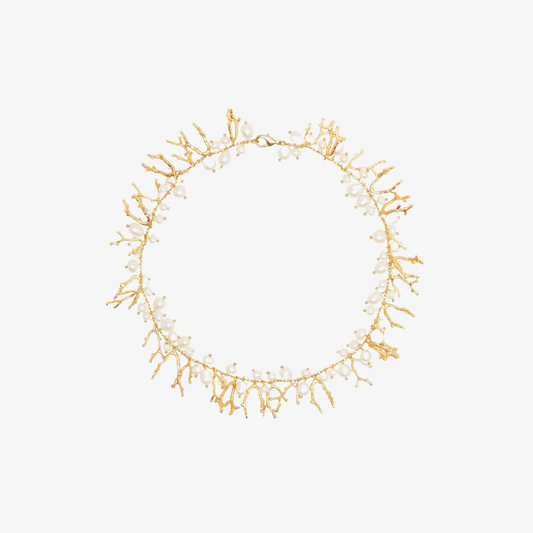 ALEMAIS REVERIE CORAL PEARL NECKLAC