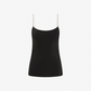 ST AGNI SS25-224BLK CHAIN SILK CAMI