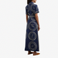 ALEMAIS OCEANE LINEN SHIRTDRESS