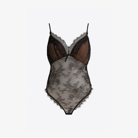 SELF PORTRAIT 057T MESH BODYSUIT