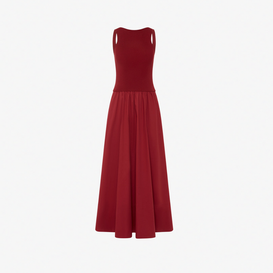 ST AGNI S25-921 BATEAU CUT OUT DRES