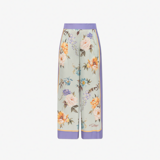 SELF PORTRAIT 143P FLORAL TROUSERS