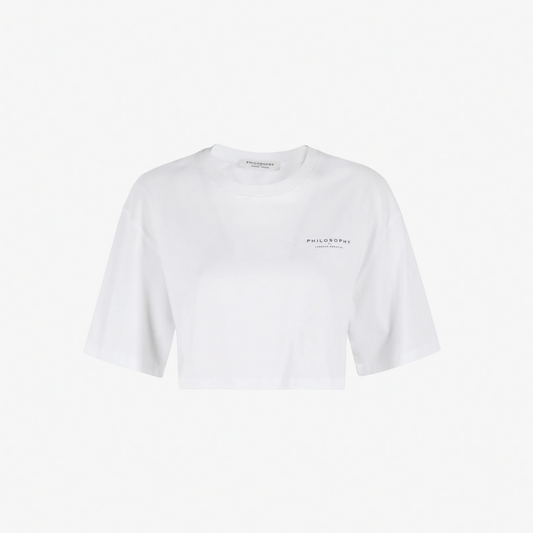 PHILOSOPHY CROP TEE 0744