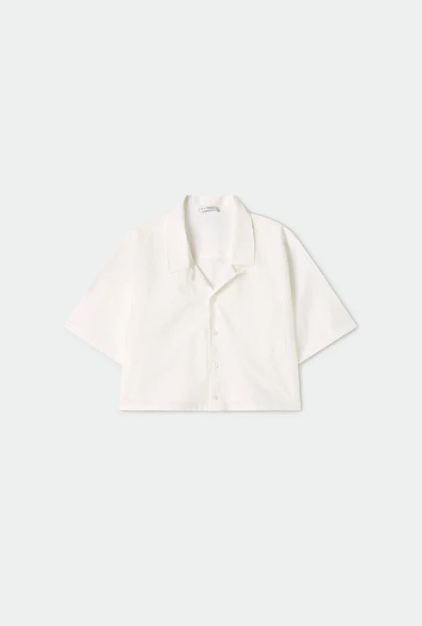 SILK LAUNDRY CAMP SHIRT