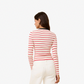 SOLID AND STRIPED DORA TOP