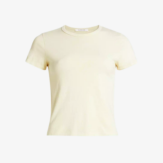 SLVRLAKE BABY TEE OYSTER