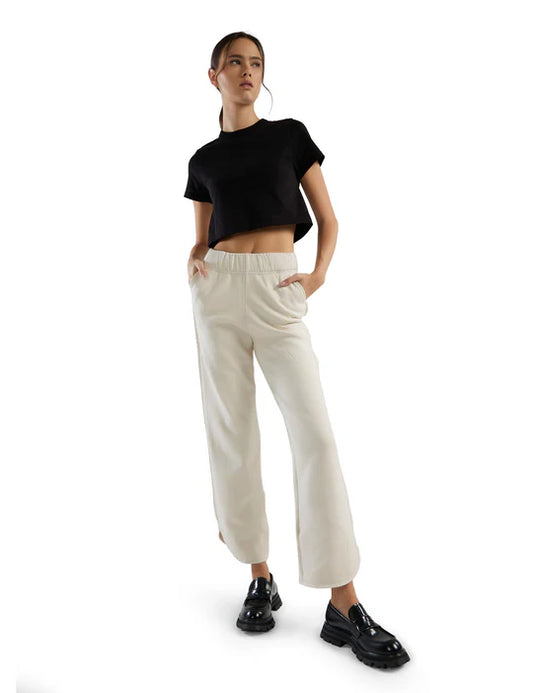 LES TIEN OLYMPIA SCALLOP PANTS