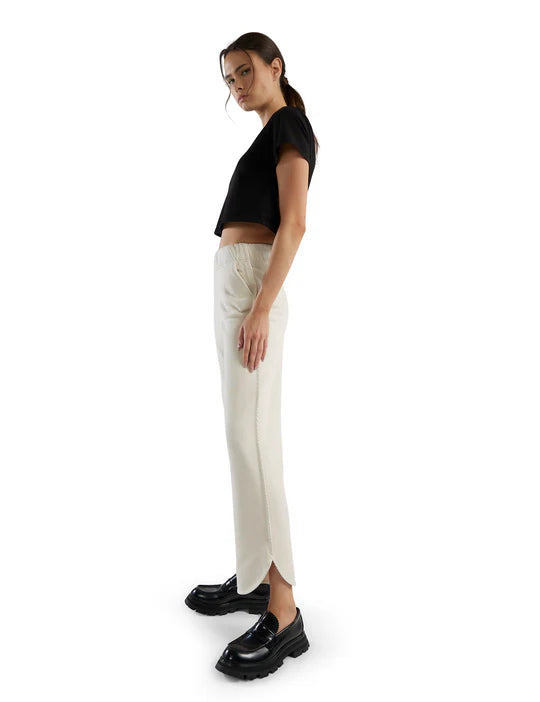 LES TIEN OLYMPIA SCALLOP PANTS