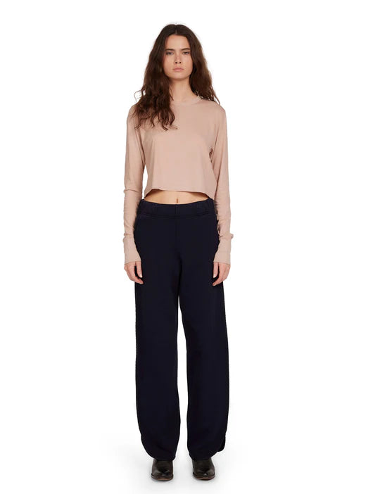 LES TIEN OLYMPIA SCALLOP PANTS