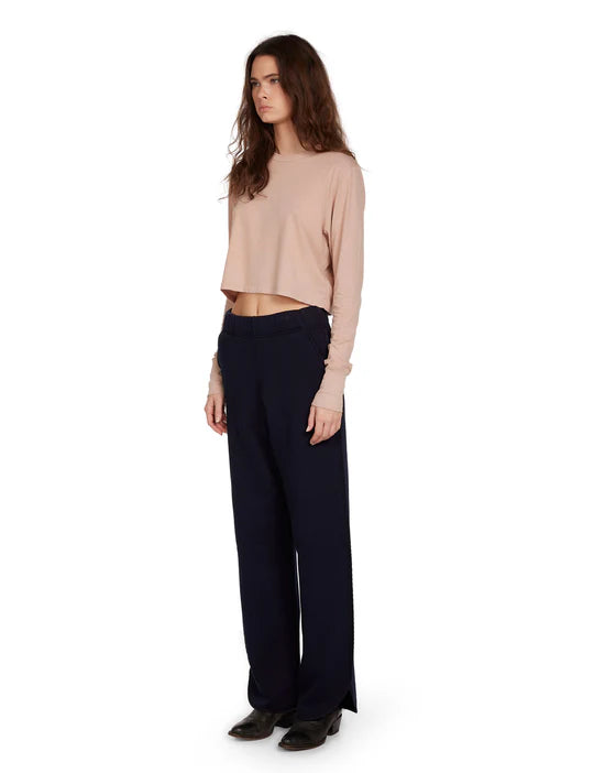 LES TIEN OLYMPIA SCALLOP PANTS