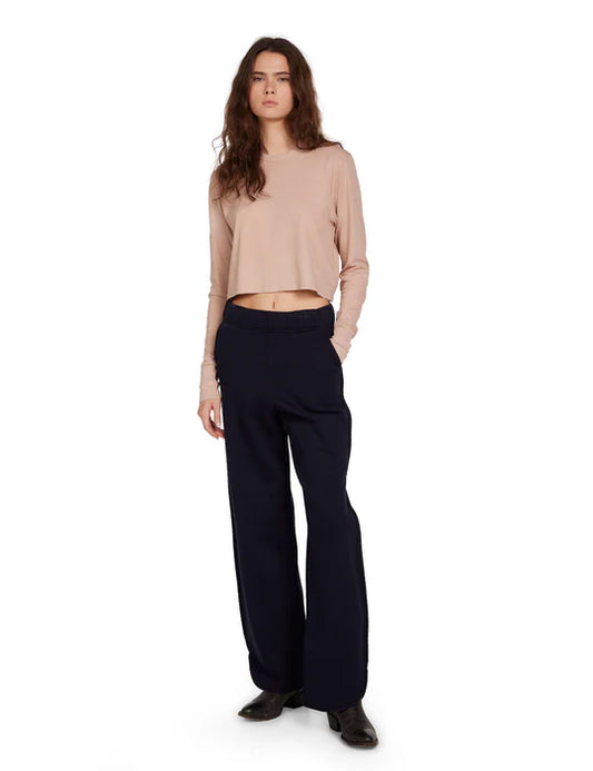 LES TIEN OLYMPIA SCALLOP PANTS