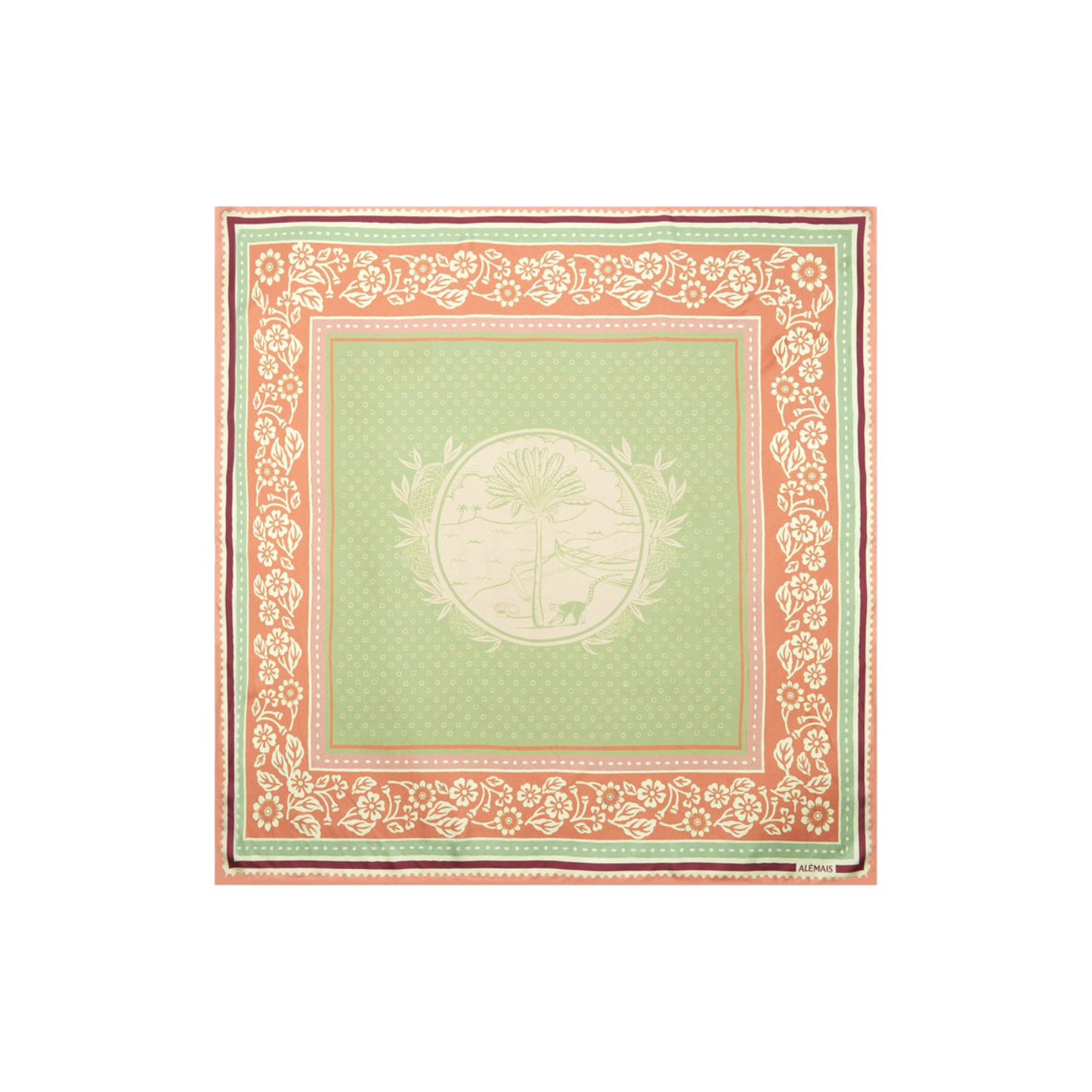 ALEMAIS ALBERTA SILK SCARF
