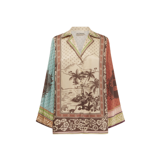 ALEMAIS ALBERTA SILK SHIRTS