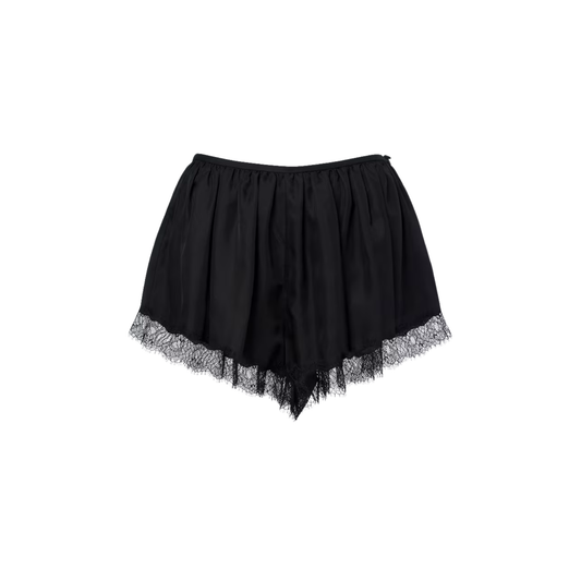 ULLA JOHNSON GEORGINA SILK SHORTS