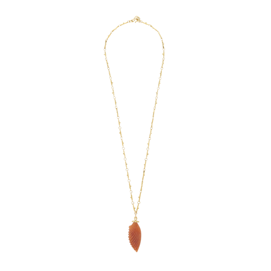 ULLA JOHNSON WING CHARM NECKLACE