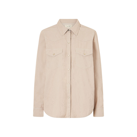 NILI LOTAN TRAVIS CORDUROY SHIRT