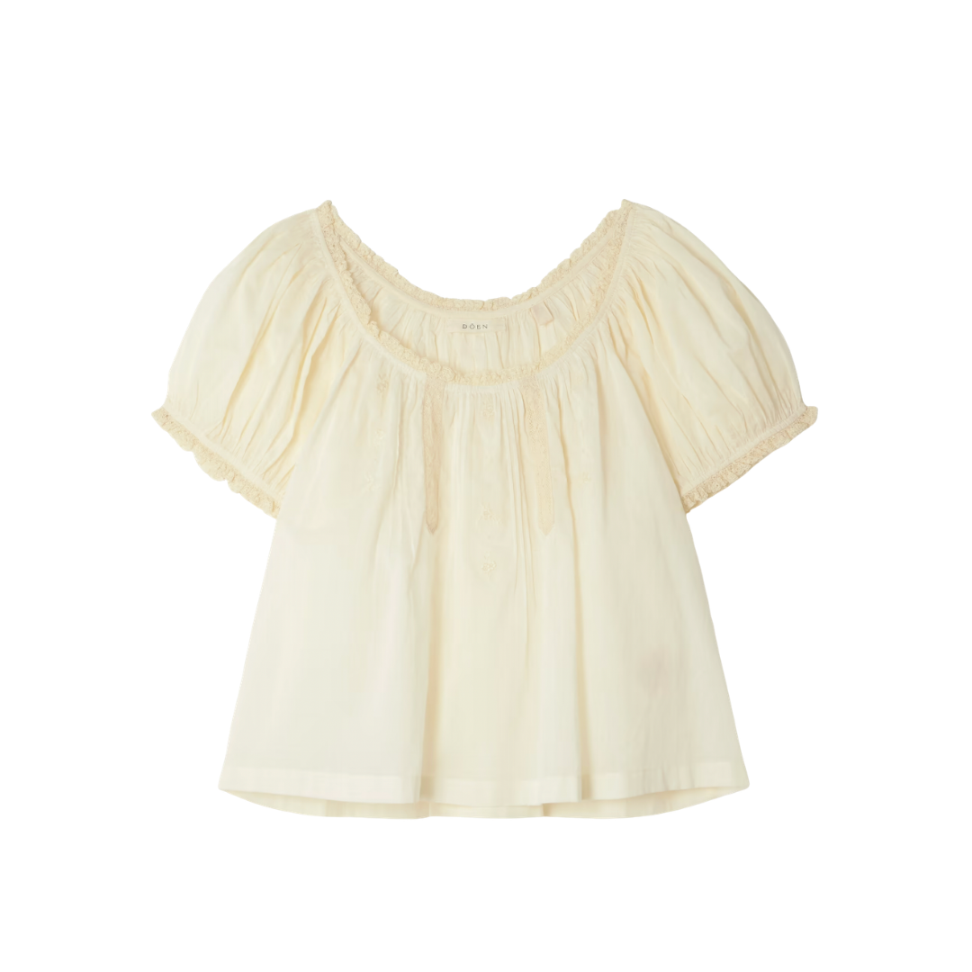 DOEN FREDERICA TOP YELLOW
