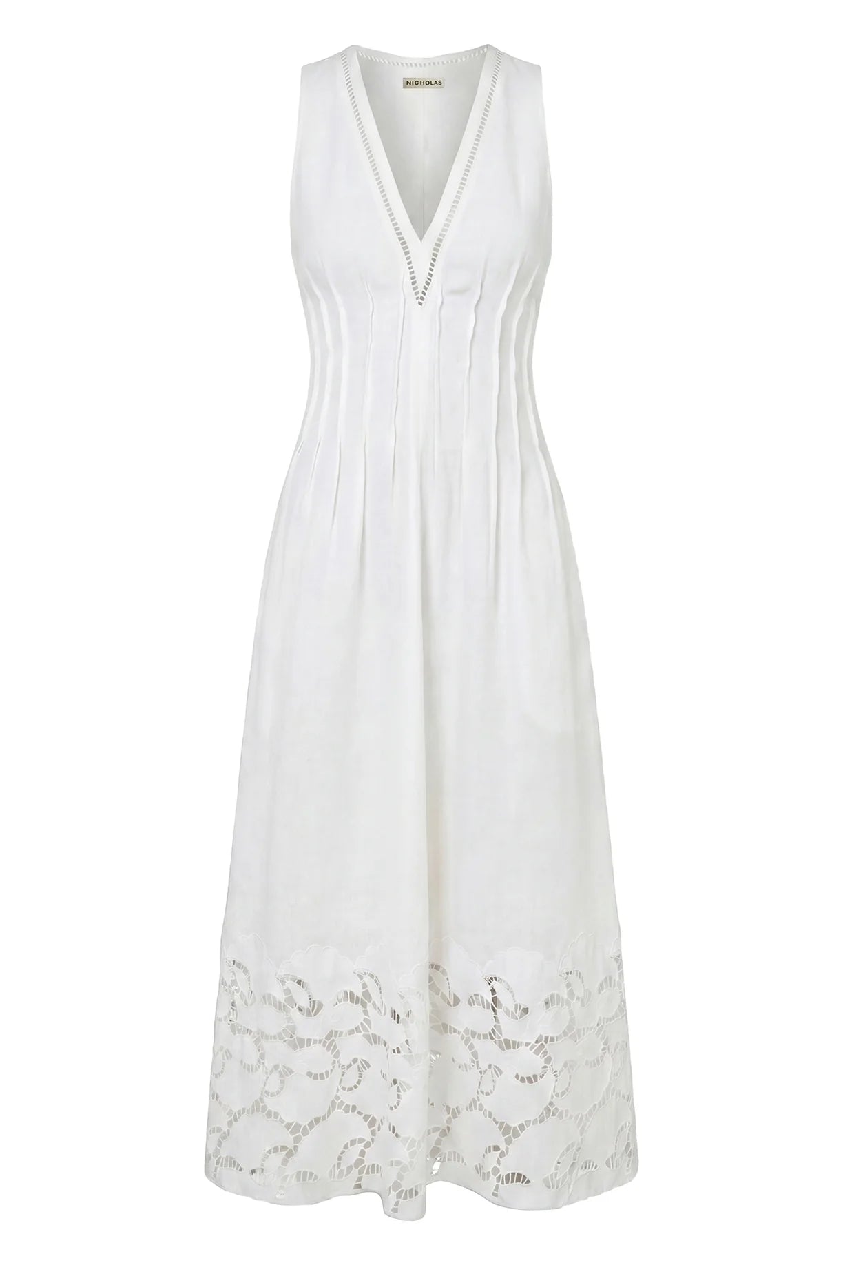 NICHOLAS STINA MIDI DRESS